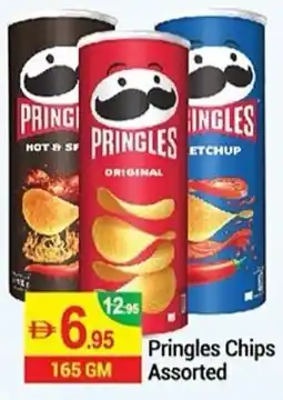 New W Mart Pringles Chips Assorted offer