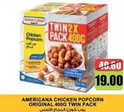 Aswaaq Americana chicken popcorn original twin pack offer