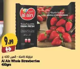Almaya supermarket Al Ain Whole Strawberries offer