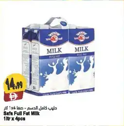 Almaya supermarket Safa Full Fat Milk offer