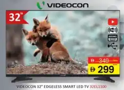 Al Madina Videocon Edgeless Smart Led TV 32EL1100 offer