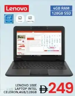 Al Madina Lenovo 100E Laptop Intel Celeron offer