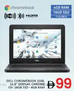 Al Madina Dell Chromebook 3100 Display, Chrome OS offer