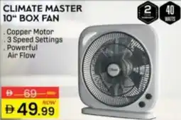 Al Madina Climate Master Box Fan offer