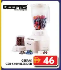 Grand Hyper Market GEEPAS Mixer / Grinder offer