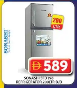 Grand Hyper Market SONASHI Refrigerator offer