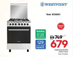 Nesto WESTPOINT Gas Cooker/Cooking Range offer
