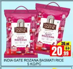 Mango Hypermarket LLC INDIA GATE Basmati / Biryani Rice offer