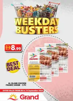Grand Hyper Market AL ISLAMI Chicken Sausage offer