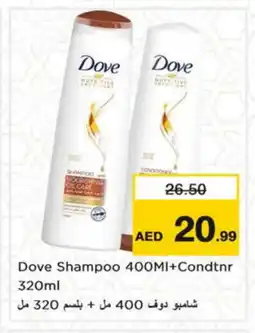 Nesto DOVE Shampoo / Conditioner offer