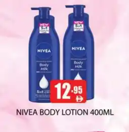 Zain Hypermarket Nivea Body Lotion & Cream offer