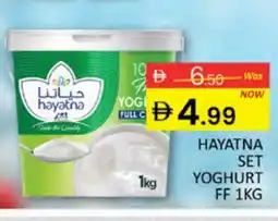 Al Madina HAYATNA Yoghurt offer
