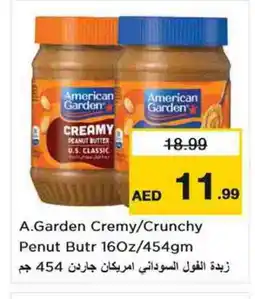 Nesto AMERICAN GARDEN Peanut Butter offer