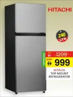 Al Madina Hitachi top mount refrigerator offer