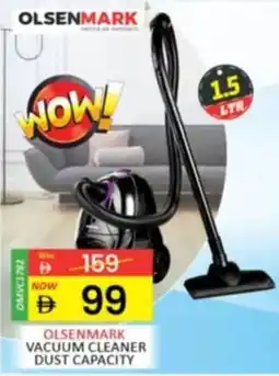Al Madina Olsenmark vacuum cleaner dust capacity offer