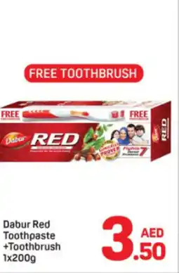 Day To Day Dabur Red Toothpaste +Toothbrush offer