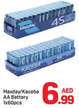 Day To Day Maxday/Kaceba AA Battery offer