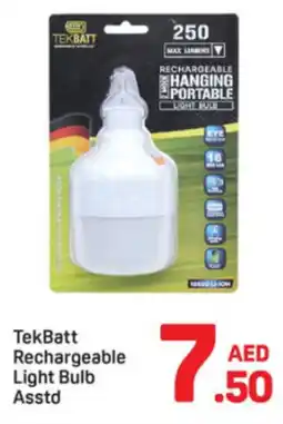 Day To Day TekBatt Rechargeable Light Bulb Asstd offer