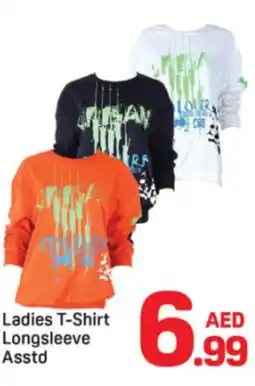 Day To Day Ladies T-Shirt Longsleeve Asstd offer