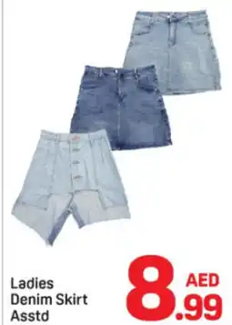 Day To Day Ladies Denim Skirt Asstd offer