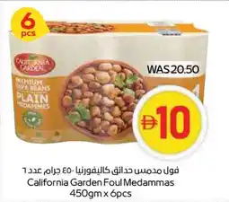 Abu Dhabi Coop California Garden Foul Medammas offer