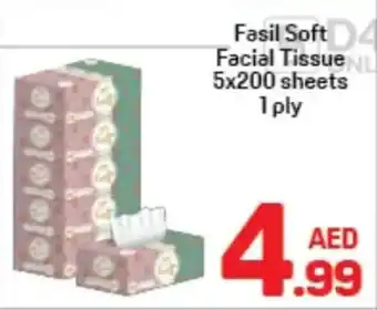 Day To Day Fasil Soft Facial Tissue offer
