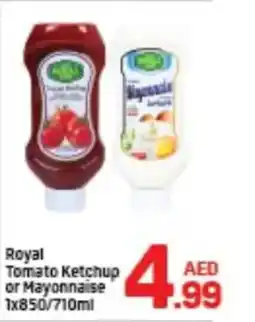Day To Day Royal tomato ketchup or mayonnaise offer