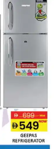 Mango Hypermarket LLC GEEPAS Refrigerator offer