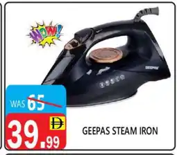 United Hypermarket GEEPAS Ironbox offer