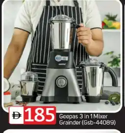 Talal Market GEEPAS Mixer / Grinder offer
