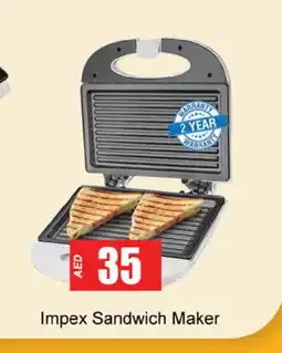 Gulf Hypermarket IMPEX Sandwich Maker offer