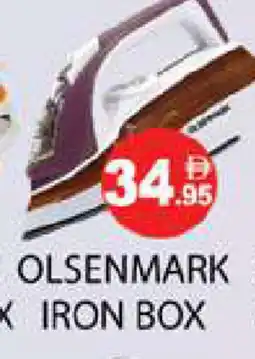 Zain Hypermarket OLSENMARK Ironbox offer