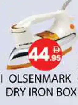 Zain Hypermarket OLSENMARK Ironbox offer