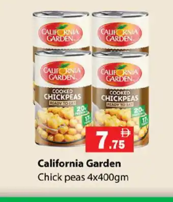 Gulf Hypermarket CALIFORNIA GARDEN Chick Peas offer
