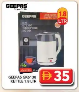 Grand Hyper Market GEEPAS Kettle offer