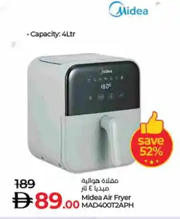 Lulu Hypermarket MIDEA Air Fryer offer