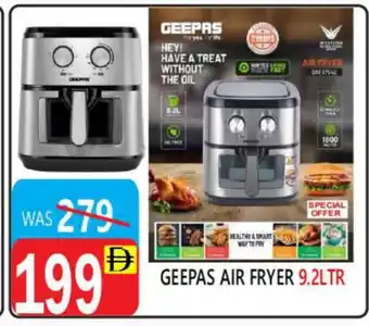 United Hypermarket GEEPAS Air Fryer offer