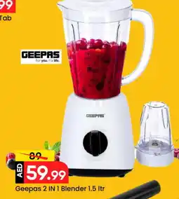 Mark & Save GEEPAS Mixer / Grinder offer