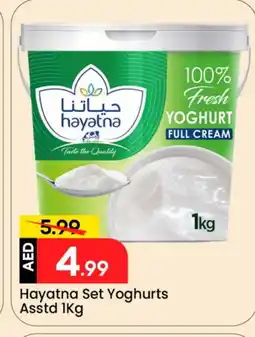 Mark & Save HAYATNA Yoghurt offer