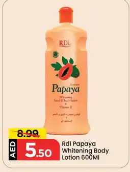 Mark & Save RDL Body Lotion & Cream offer