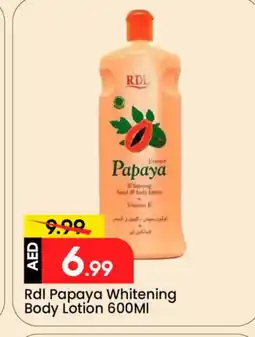 Mark & Save RDL Body Lotion & Cream offer