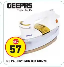Baniyas Spike Hypermarket GEEPAS Ironbox offer