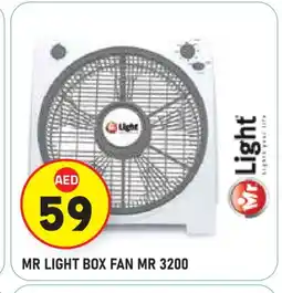 Baniyas Spike Hypermarket MR. LIGHT Fan offer