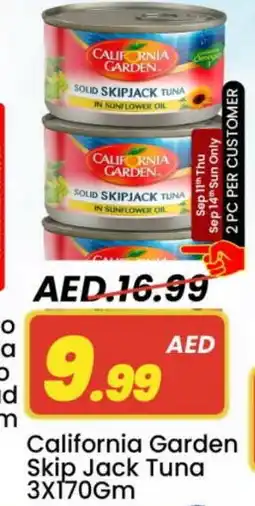 Mark & Save CALIFORNIA GARDEN Tuna - Canned offer