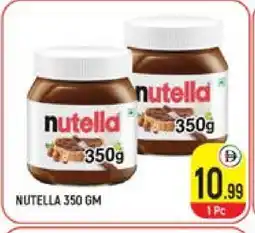 Baniyas Spike Hypermarket NUTELLA Chocolate Spread offer