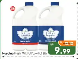 Al Madina Hypermarket HAYATNA Fresh Milk offer