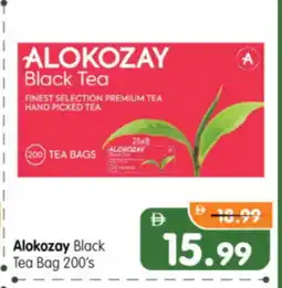 Al Madina Hypermarket ALOKOZAY Tea Bags offer