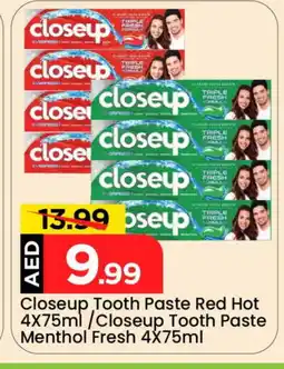 Mark & Save CLOSE UP Toothpaste offer