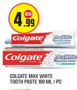 Baniyas Spike Hypermarket COLGATE Toothpaste offer