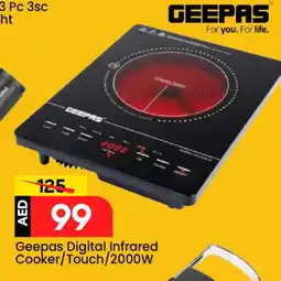 Mark & Save GEEPAS Infrared Cooker offer